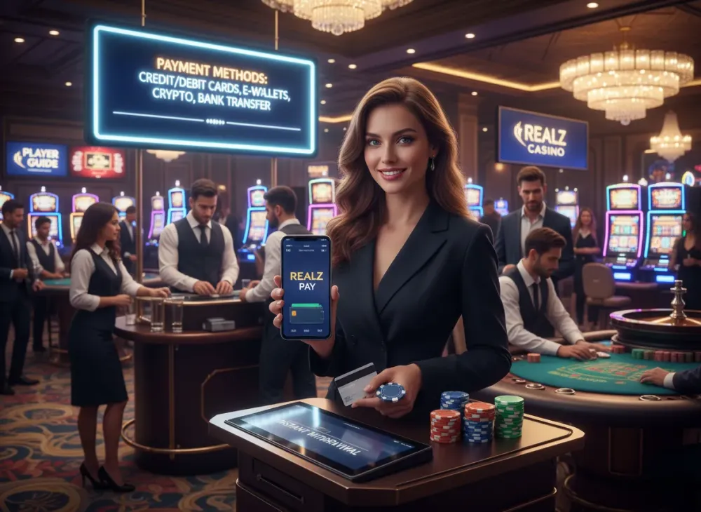 Realz casino review with games and payment options