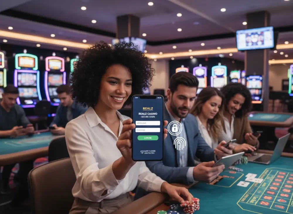 Realz casino login guide for secure account access