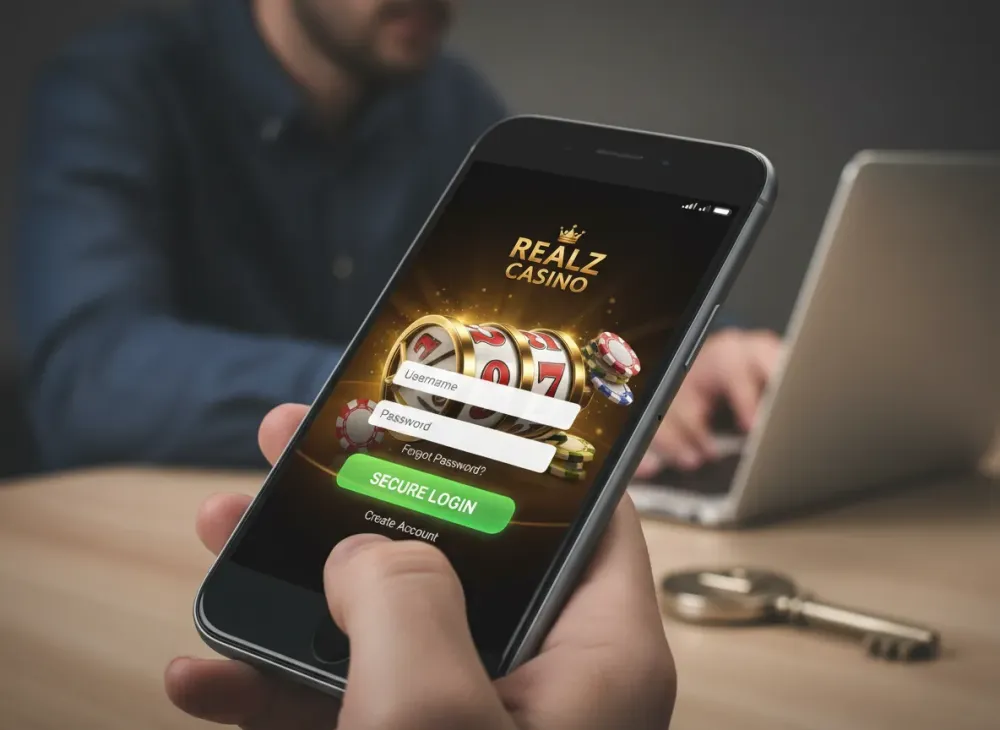 Realz casino login guide for secure account access